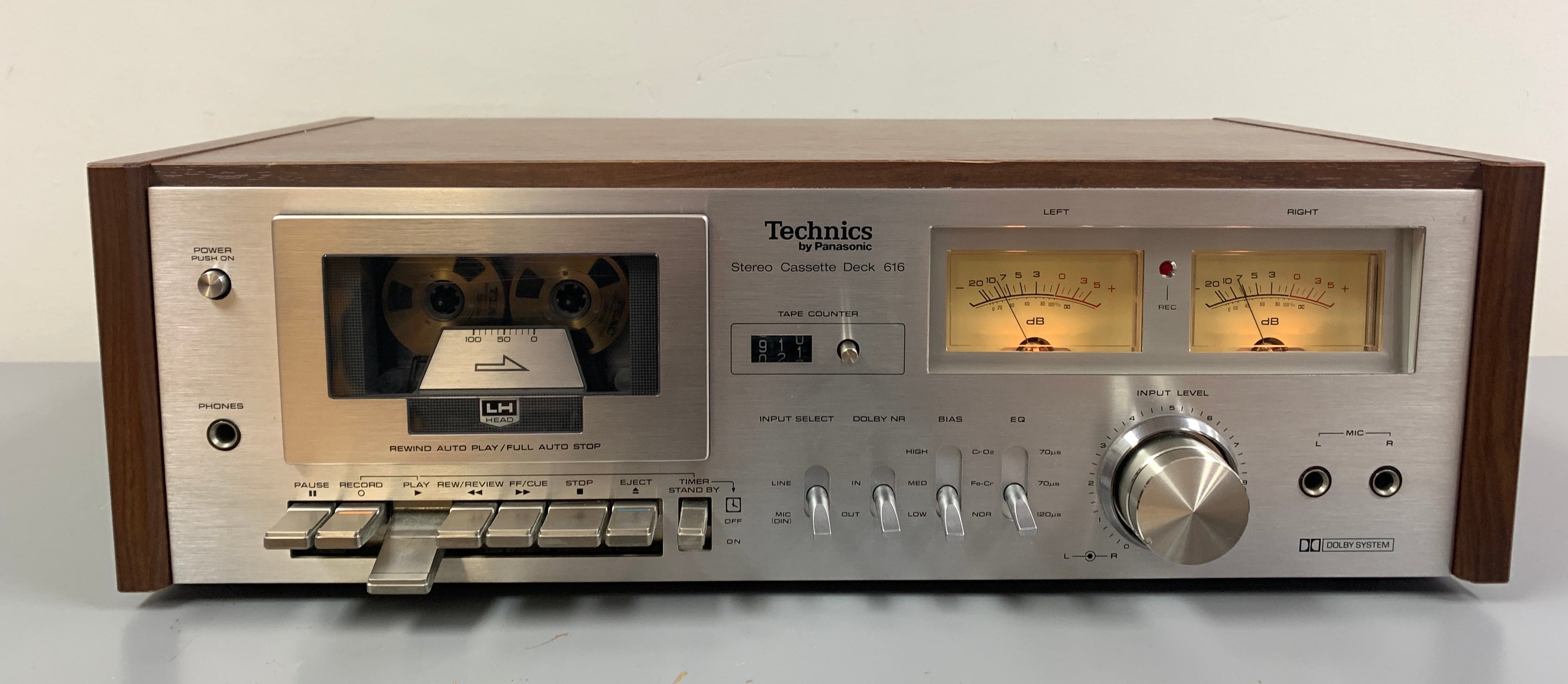 Technics RS-616 Cassette Deck – The Turntable Store