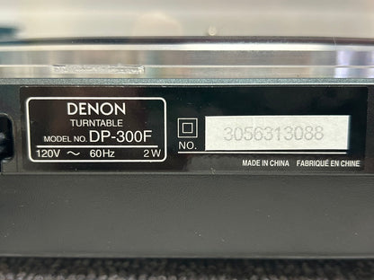Denon DP-300F Fully Automatic Turntable * Fully Serviced * Box