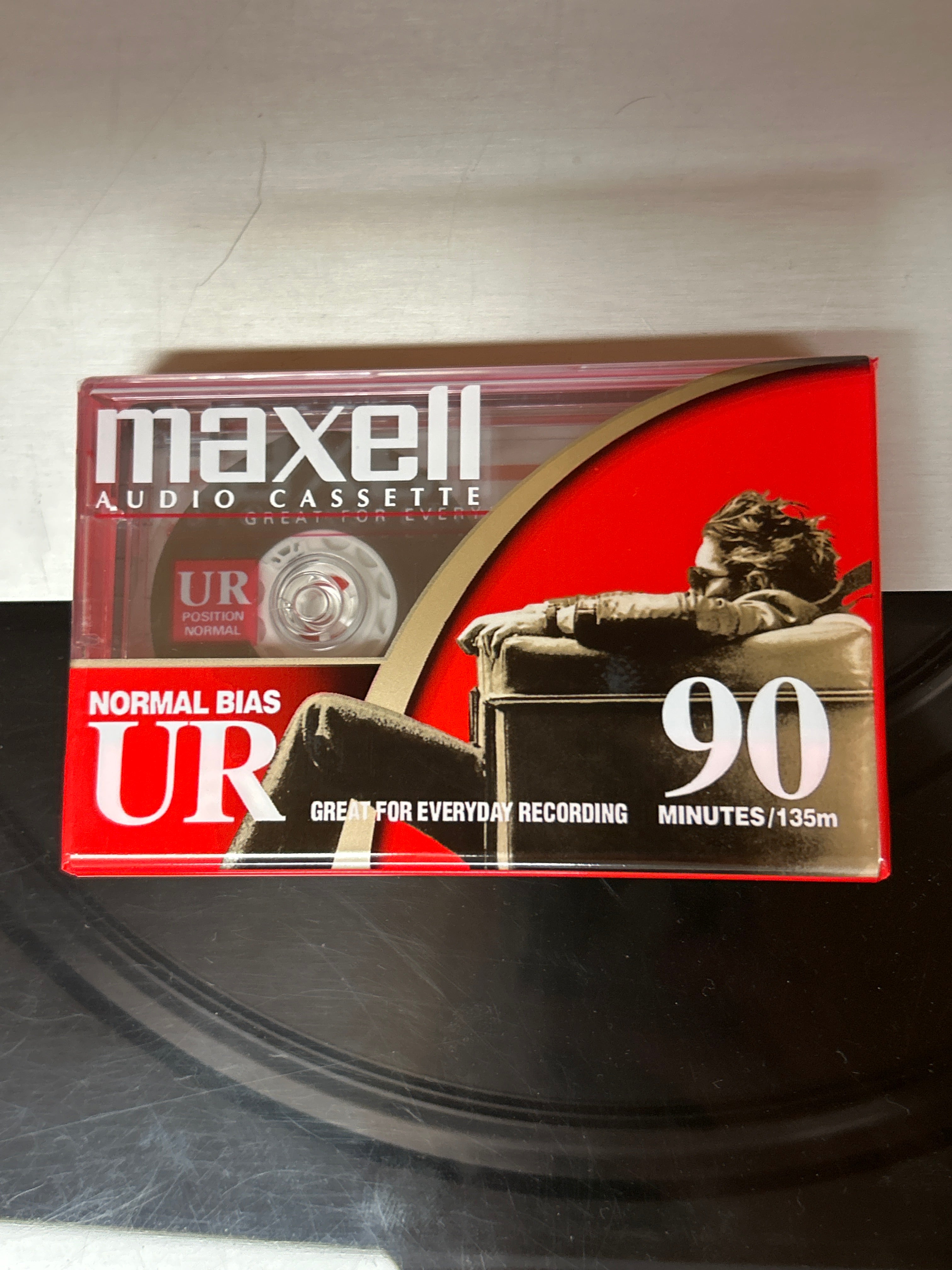 2002-05 Maxell UR Blank Cassette 90 mins