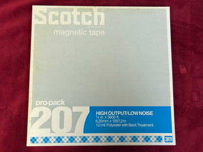 Scotch 10.5" Pro-Pack 207 Recording Tape 3600ft Metal Reel *USED