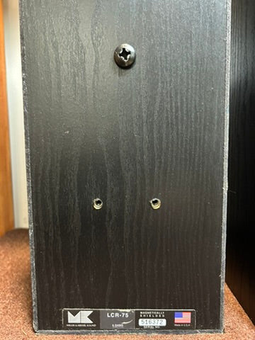 M&K LCR-75 Bookshelf Speakers * Fully Serviced * New Foams 10/2026