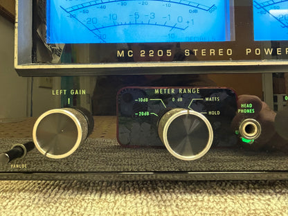 McIntosh MC2205 Stereo Power Amplifier * Fully Serviced * 200W RMS * Local Pickup Only