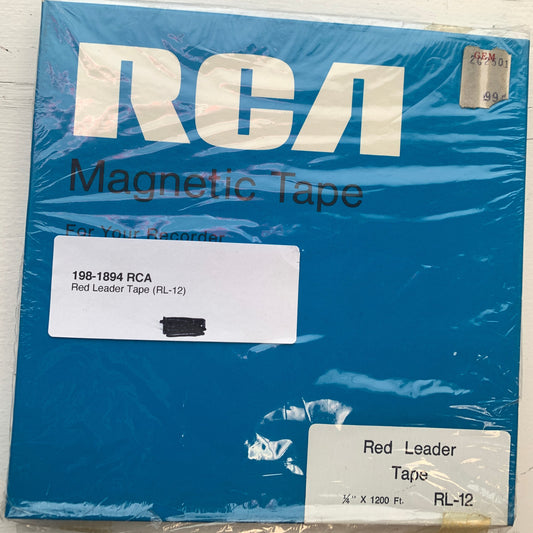 RCA Red Leader 7 Inch Reel Tape