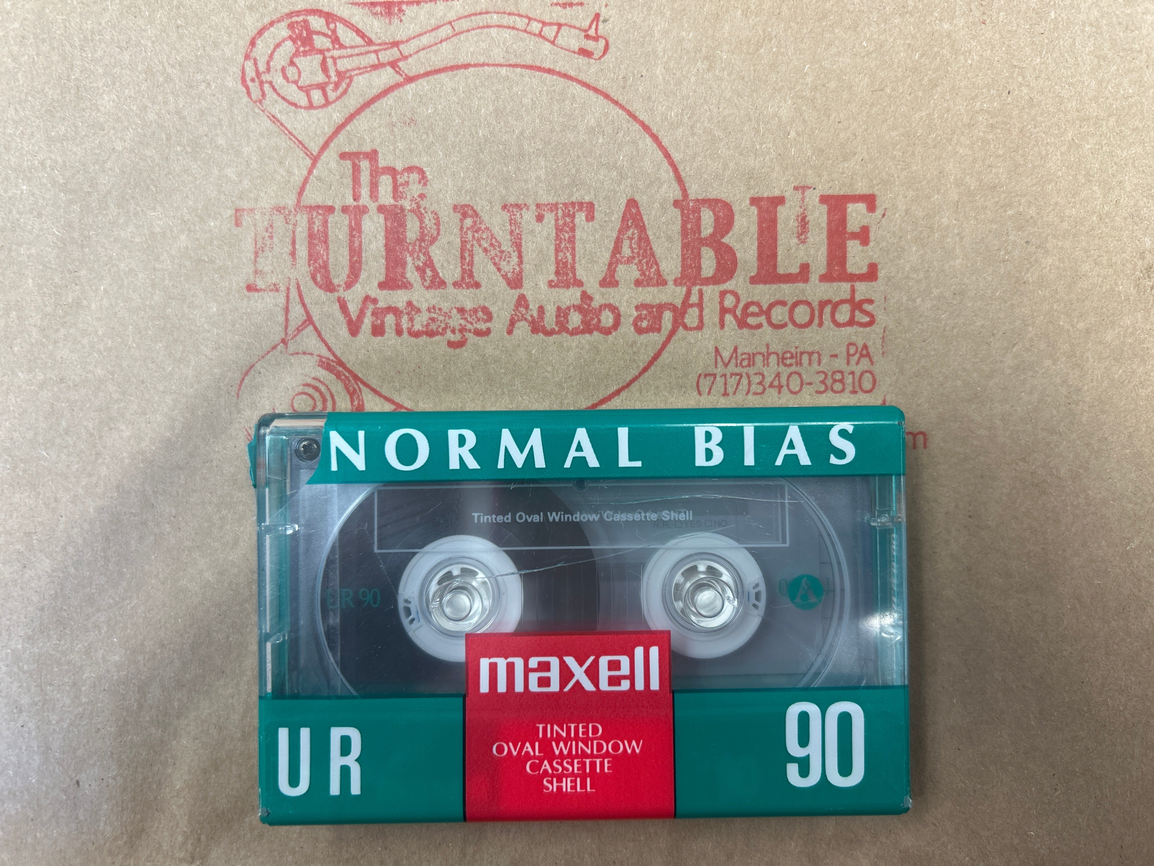 1992 Maxell UR 90 mins Blank Cassette SEALED