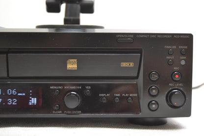 Sony RCD-W500C Cd Changer and Cd Recorder * Remote * Fully Serviced * New Belts * Manual