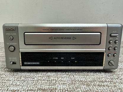 Denon DRR-M10 Single Cassette Deck * Midi Size * 100V Made in Japan * Fully Serviced