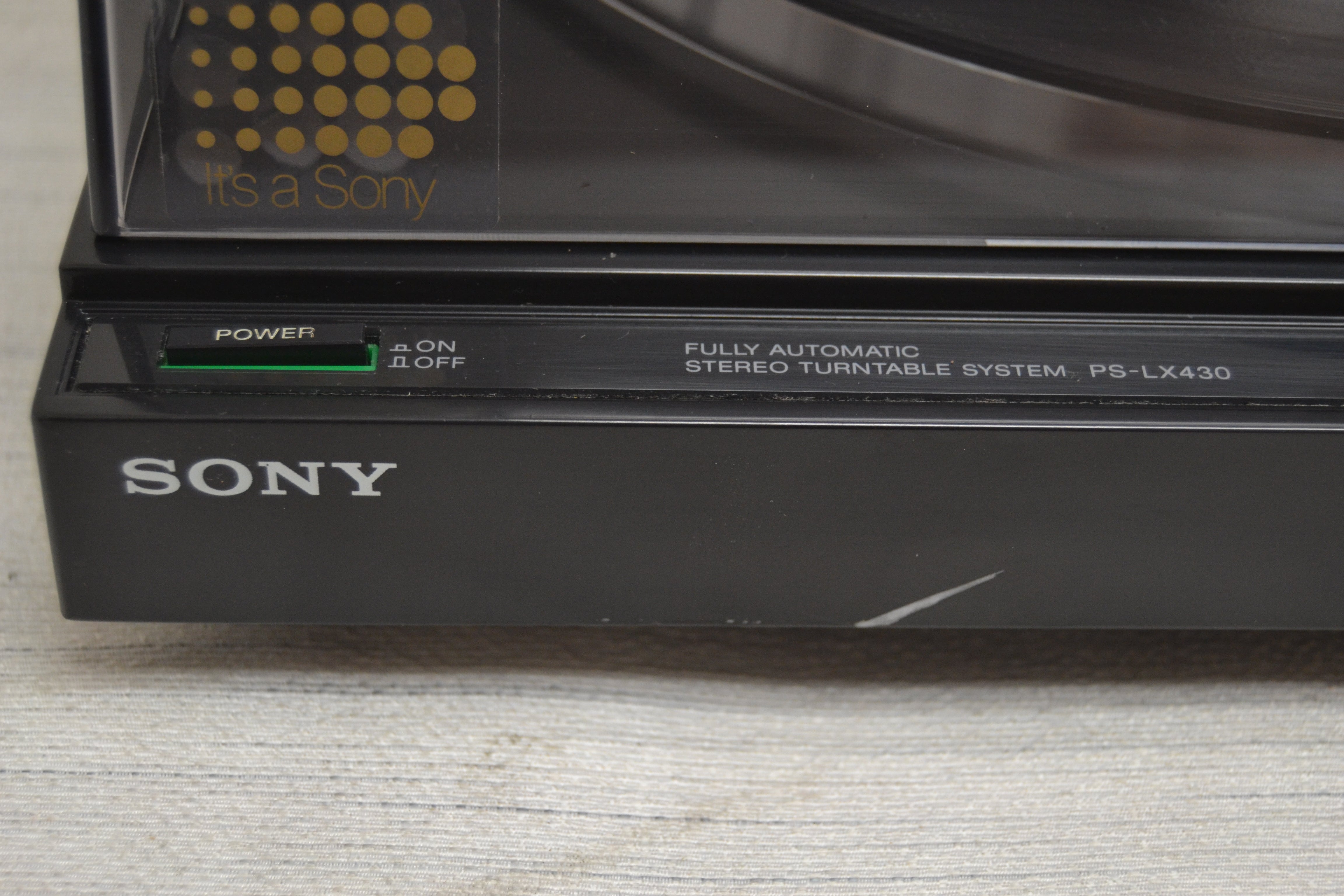 Sony PS-LX430 Turntable * Fully Automatic * P-Mount Cartridge * Fully Serviced