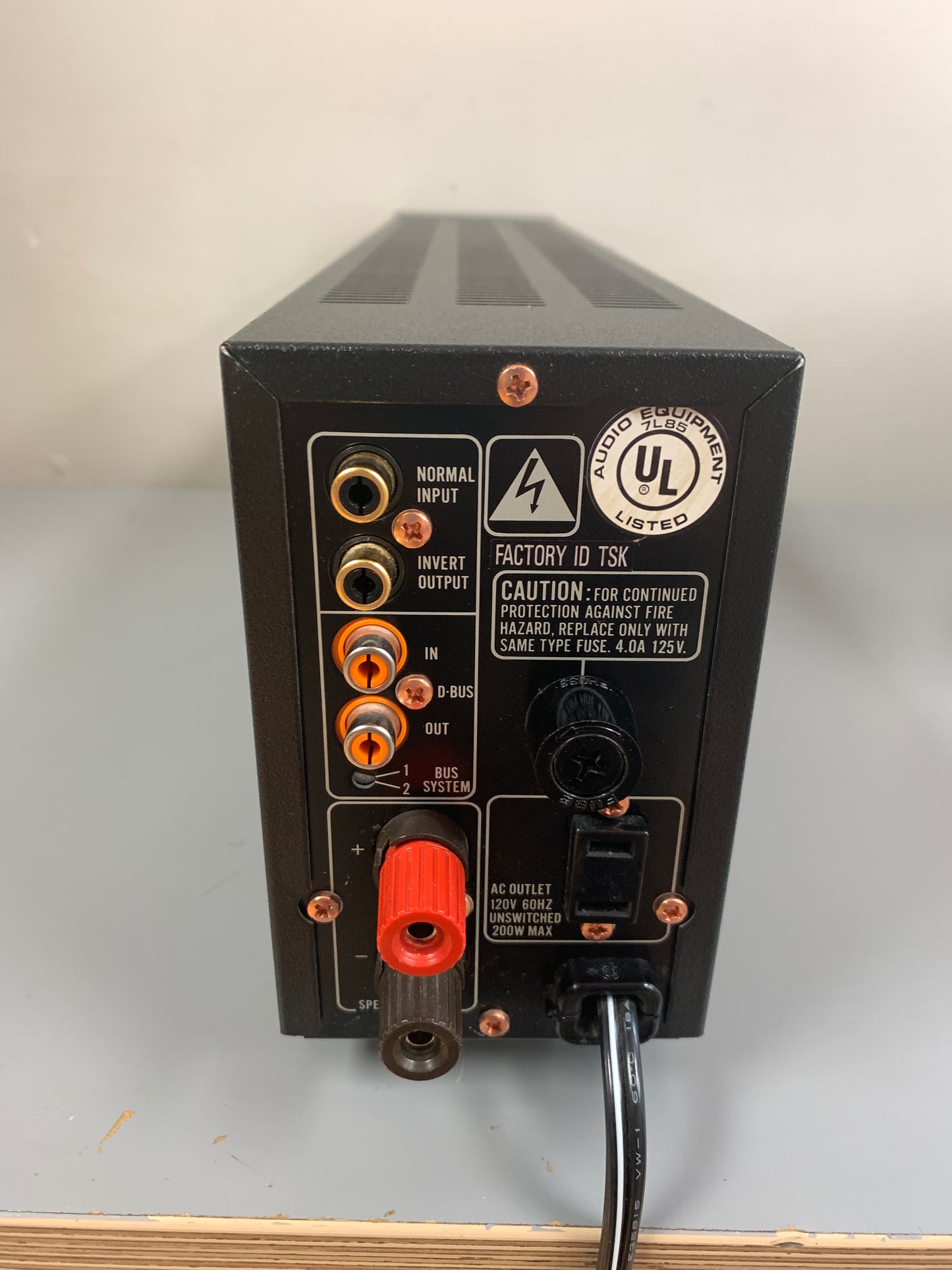 Marantz MA500U Mono Power Amp *Box *Manual *100W RMS
