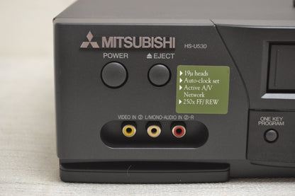 Mitsubishi HS-U530 Video Cassette Recorder * HIFI * Remote * Fully Serviced * New Belts