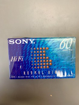 1996-97 Sony HiFi Blank Cassette 60mins