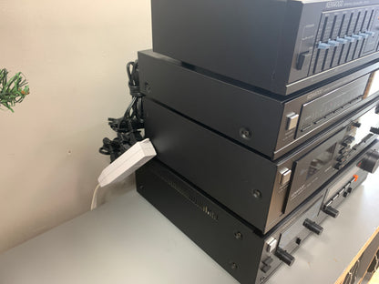 Kenwood Rack * Kenwood GE-34 Equalizer * KT-42B Tuner * KX-42B Cassette Deck * KA-92B Integrated Amp