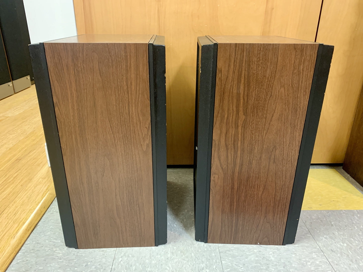 Magnavox S-8765 Floor Standing Speakers * Horn Loaded