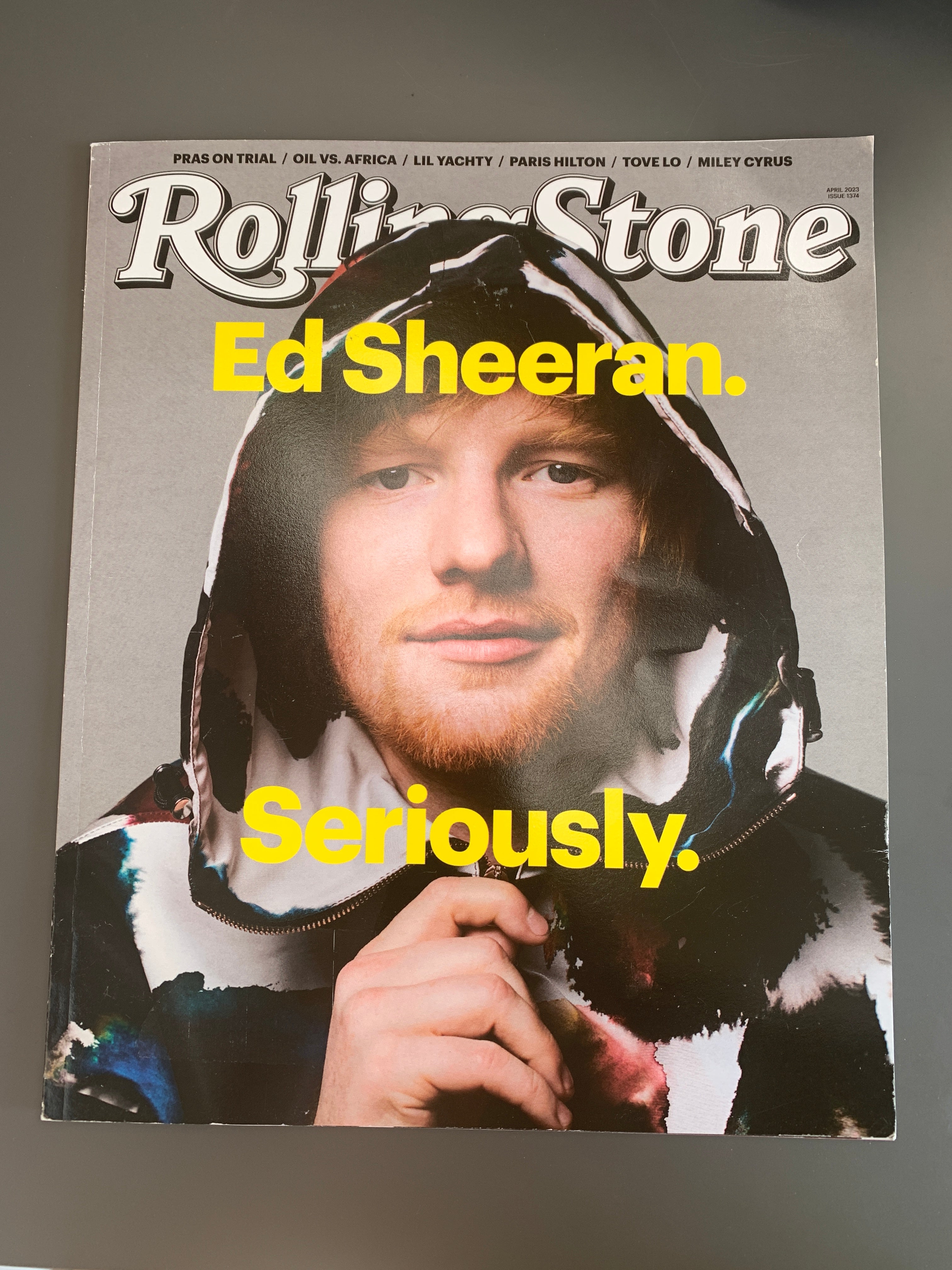 Ed Sheeran Rolling Stone Magazine