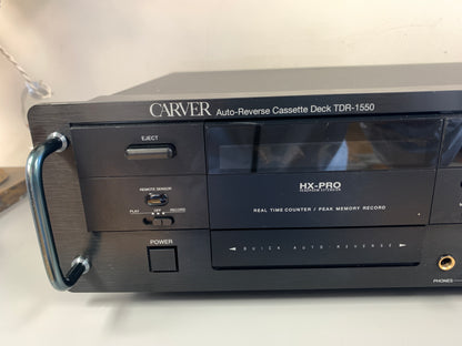 Carver TDR 1550 Auto Reverse Cassette Deck