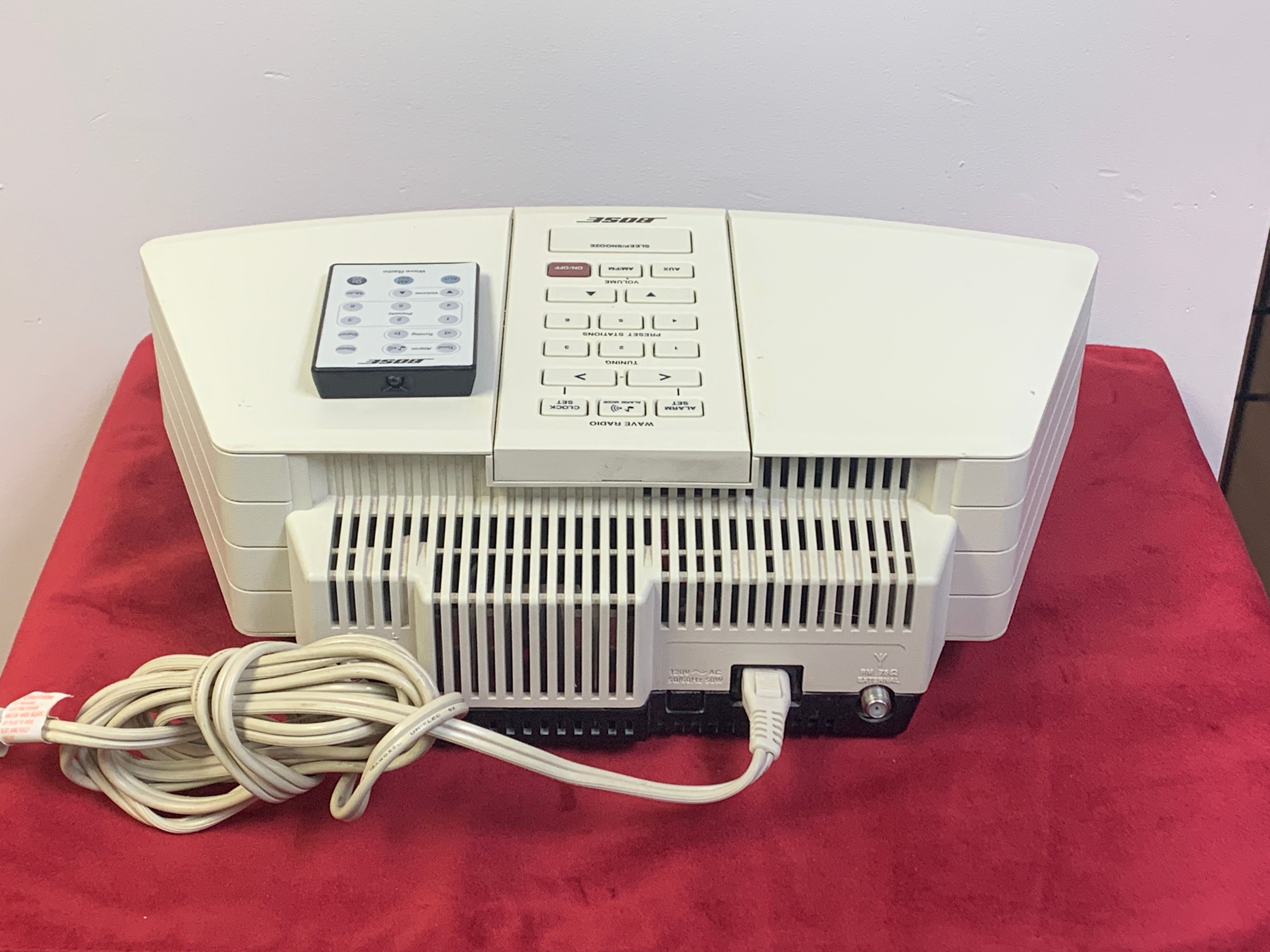 Bose Wave Radio AWR1-1W White w/Remote