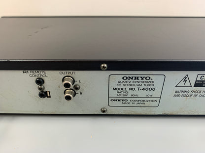 Onkyo T-4000 AM/FM Stereo Tuner