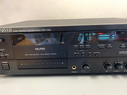 Carver TDR 1550 Auto Reverse Cassette Deck