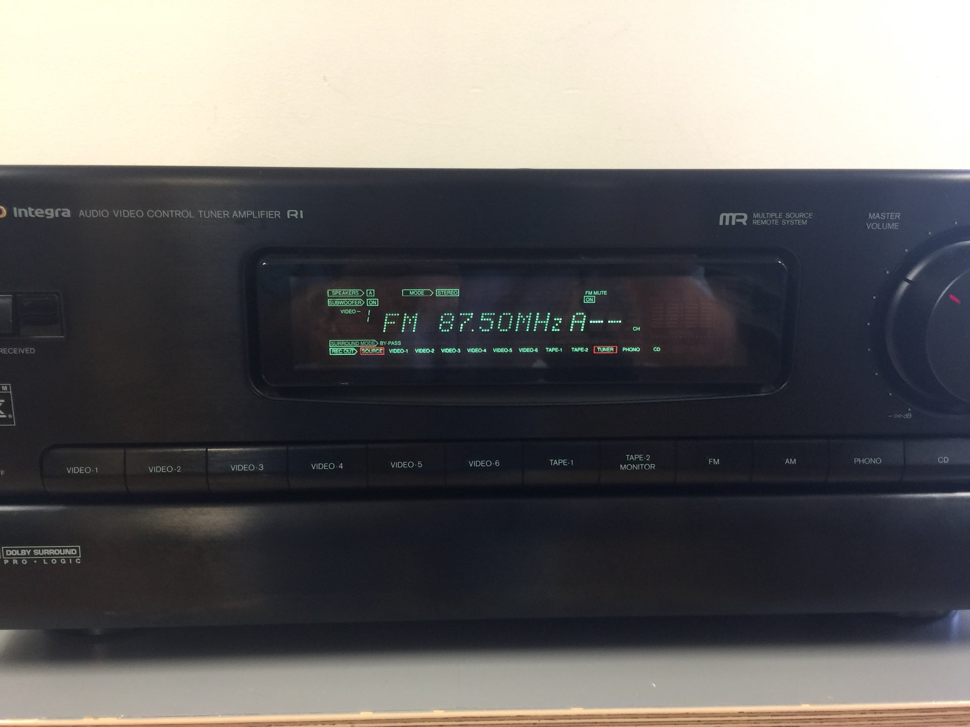 Onkyo TX-SV919THX AV Stereo Receiver * 110W RMS * 1994 – The