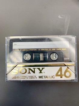 Sony 68m Metallic 46 cassette