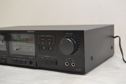 Onkyo TA-2017 Single Cassette Deck * Fully Serviced * New Belts