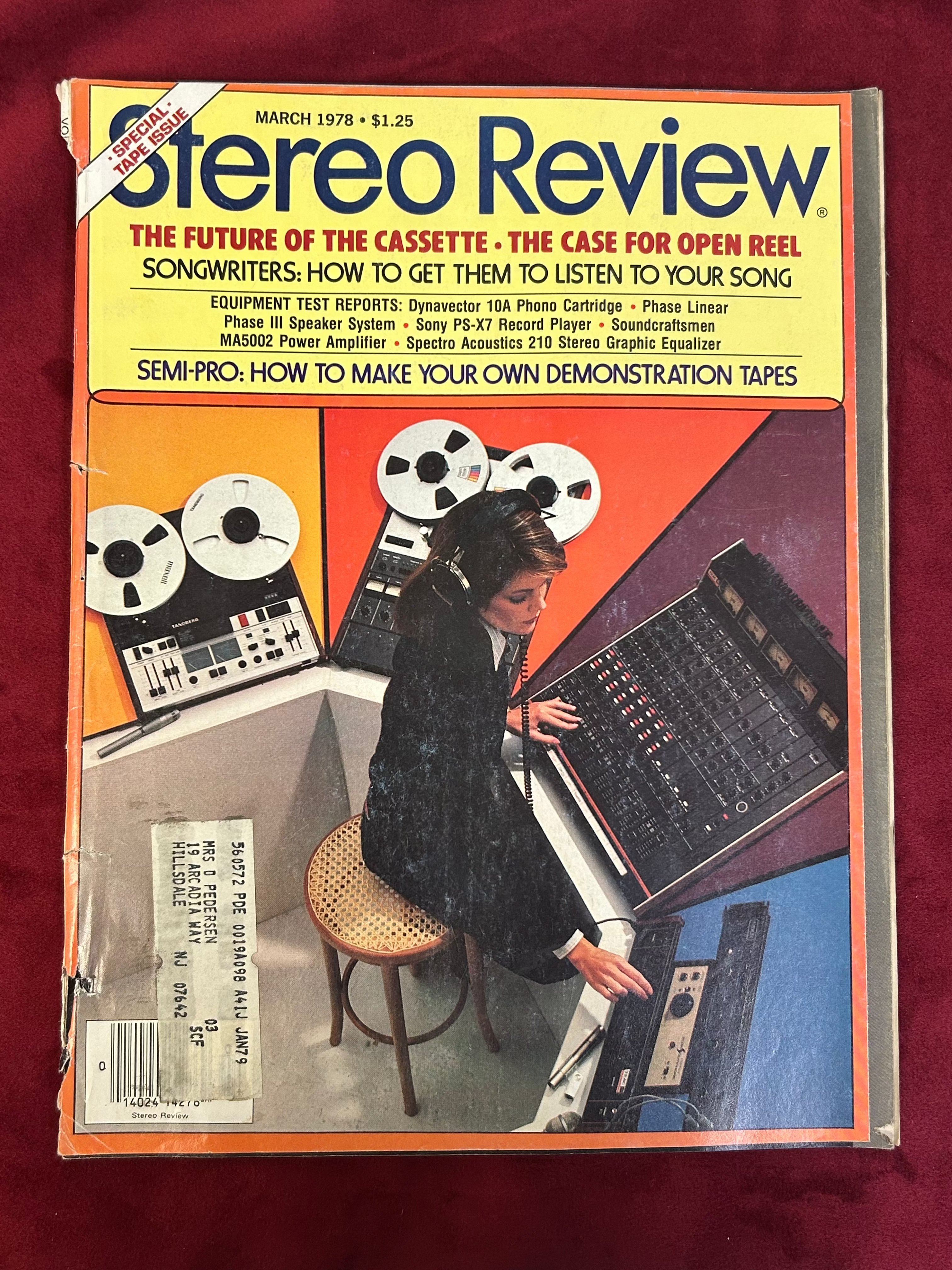 Stereo Review Magazine (70s) *See Photos For Available Magazines