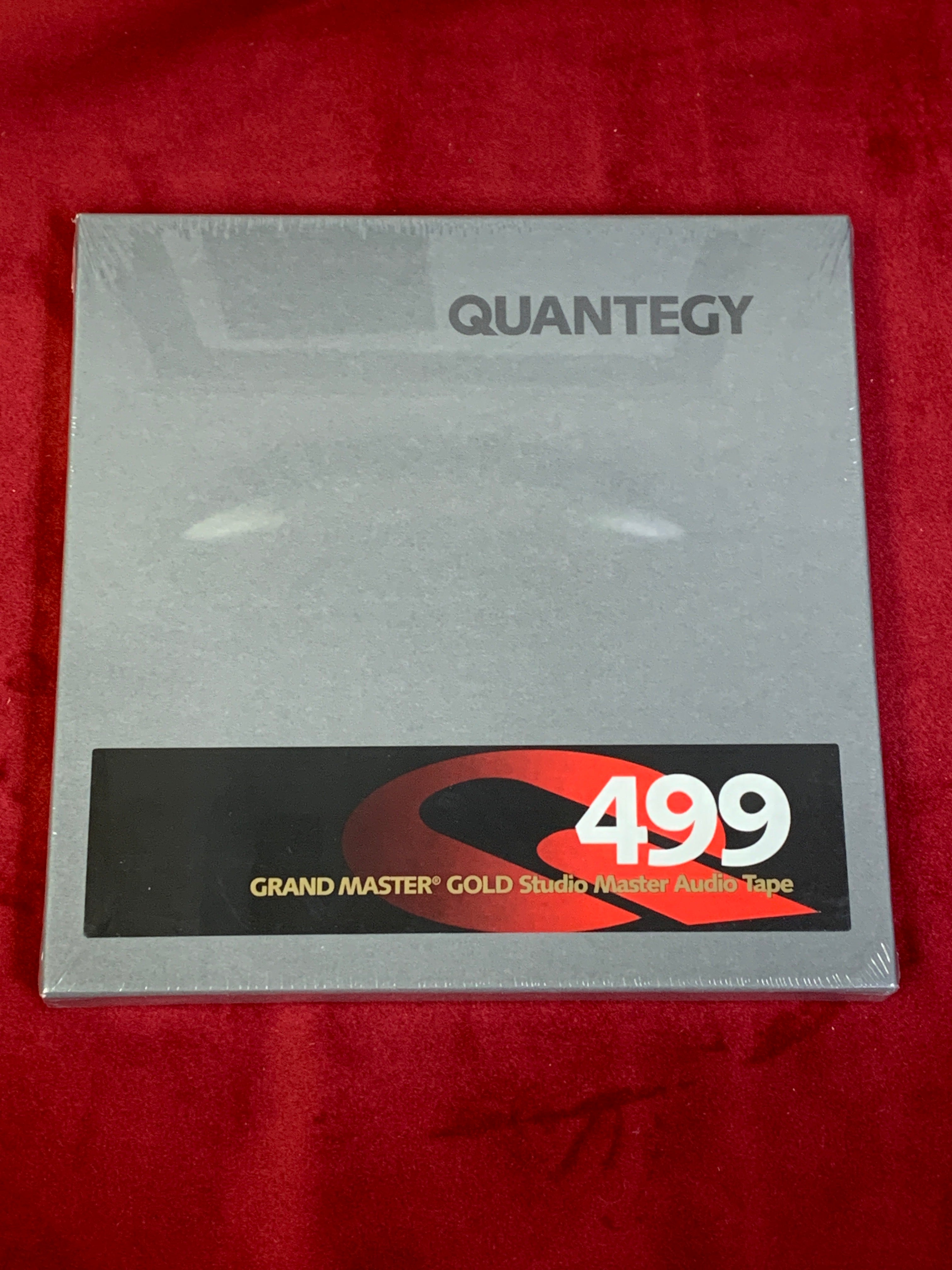 Quantegy 499 Gold Grand Master Recording Tape 7" 1200 FT * NOS SEALED