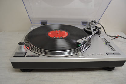 Audio Technica AT-LP120-USB Direct Drive Turntable * Manual * AT3900 Cartridge * Fully Serviced