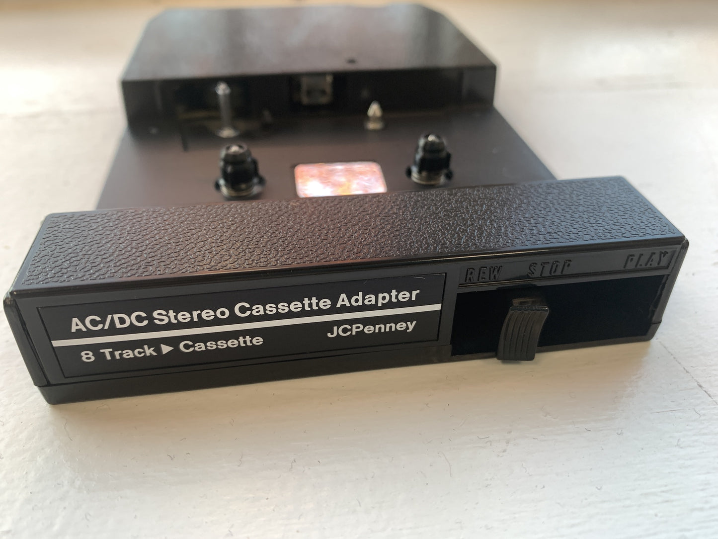AC/DC Stereo Cassette Adapter Eight Track to Cassette