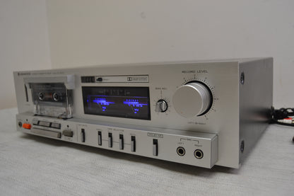 Kenwood KX-600 Single Cassette Deck * Fully Serviced * New Belts * Box * Manual
