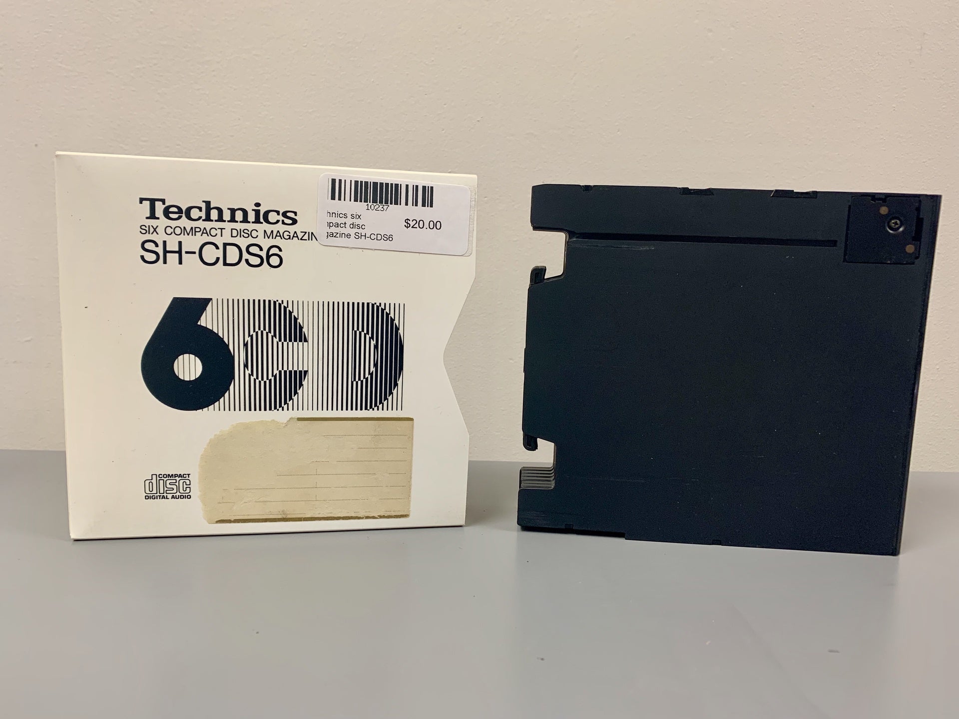 Technics six compact disc magazine SH-CDS6