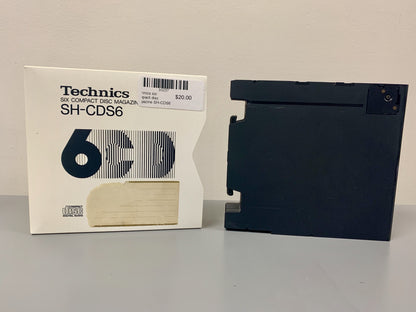 Technics six compact disc magazine SH-CDS6