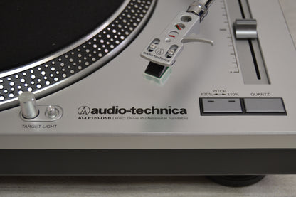 Audio Technica AT-LP120-USB Direct Drive Turntable * Manual * AT3900 Cartridge * Fully Serviced