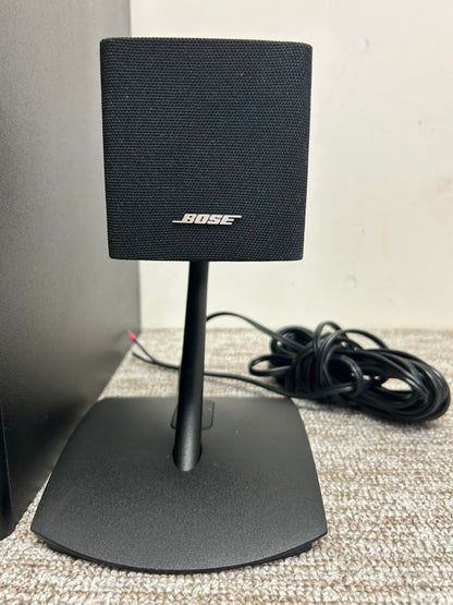 Bose Acoustimass 3 Series IV Speakers * Fully Serviced  * Desk Stands * Manual