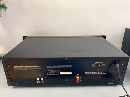 Carver TDR 1550 Auto Reverse Cassette Deck