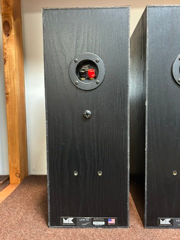 M&K LCR-75 Bookshelf Speakers * Fully Serviced * New Foams 10/2026