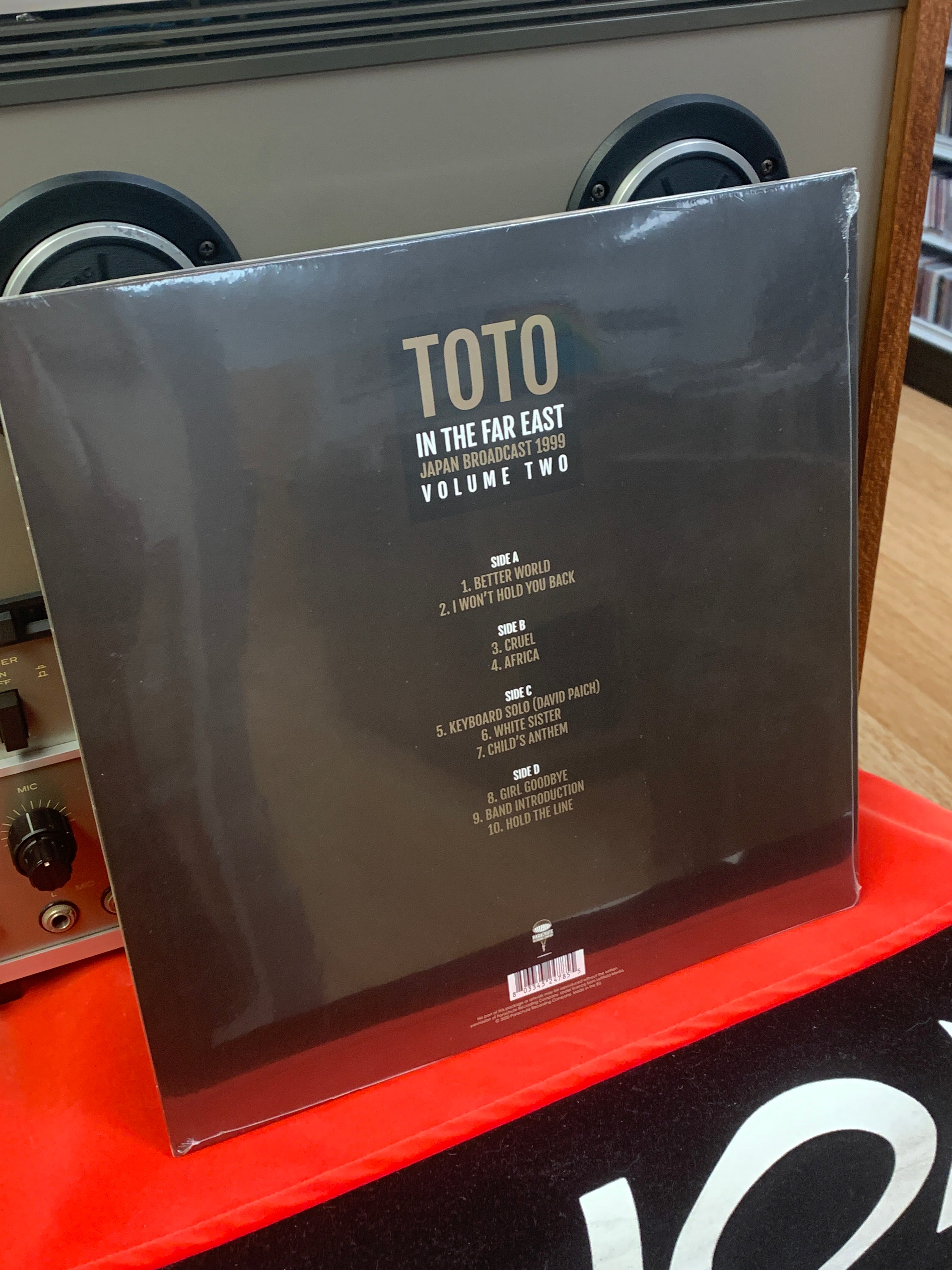 Toto – In The Far East Japan Broadcast 1992 Volume Two (LPx2) NEW & SEALED