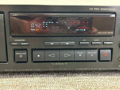Sony TC-RX79ES Single Cassette Deck * ES Line * Fully Serviced * New Belts