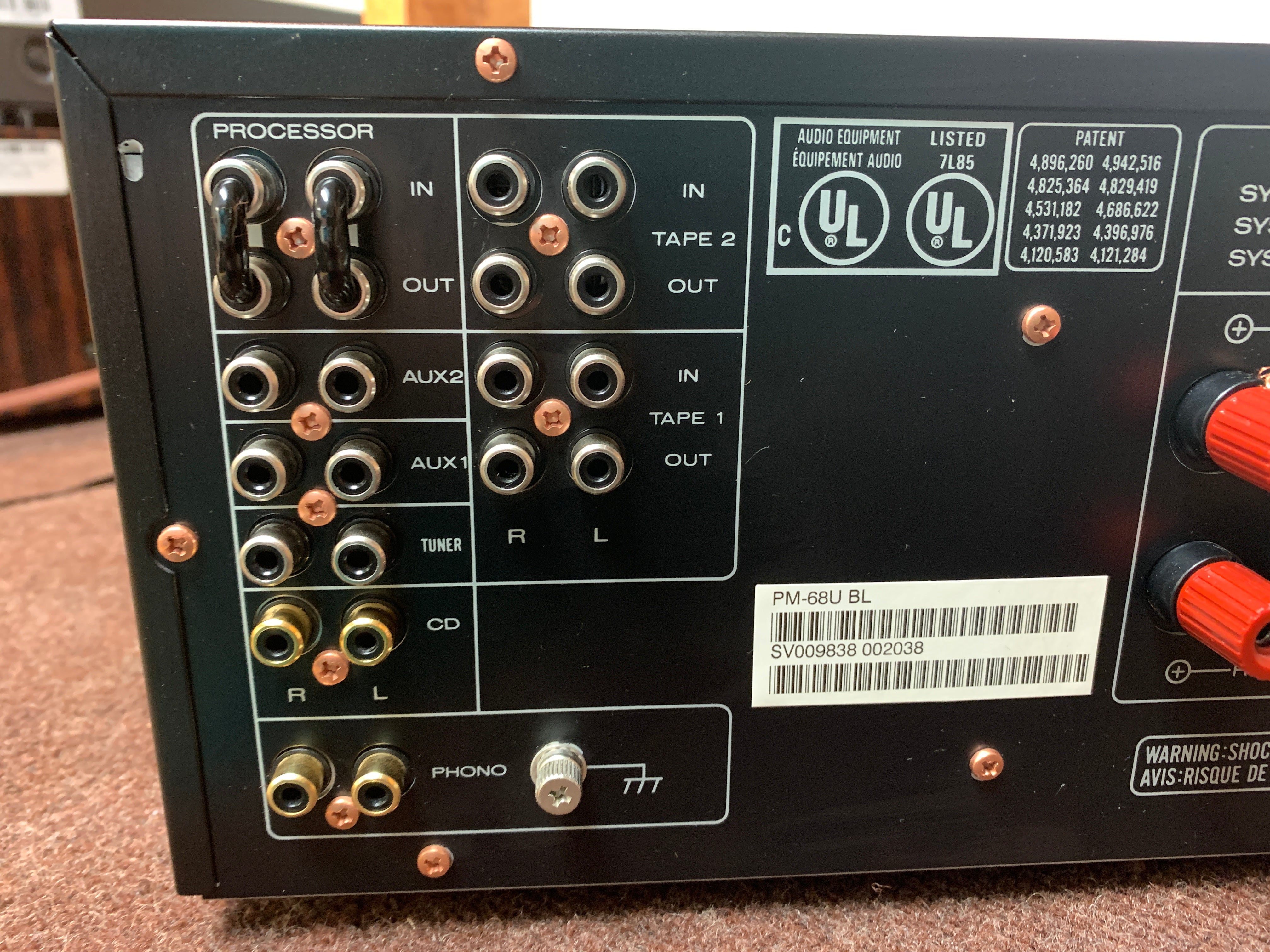 ★【￥55,000・1998年】MARANTZ　PM-68 プリメインアンプ ☆【￥55,000・1998年】MARANTZ PM-68 プリメインアンプ - メルカリ