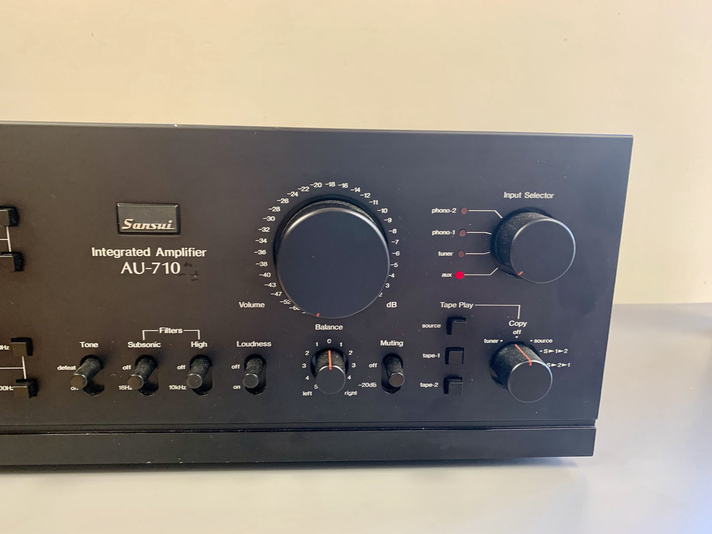 Sansui AU-710 ( AU717 ) Integrated Amplifier * 85W RMS * 1977
