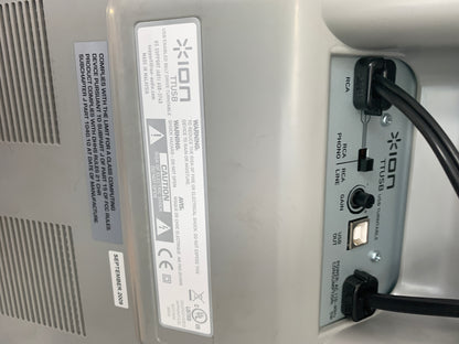 Ion USB iTTUSB Vinyl Converter Turntable * Manuals