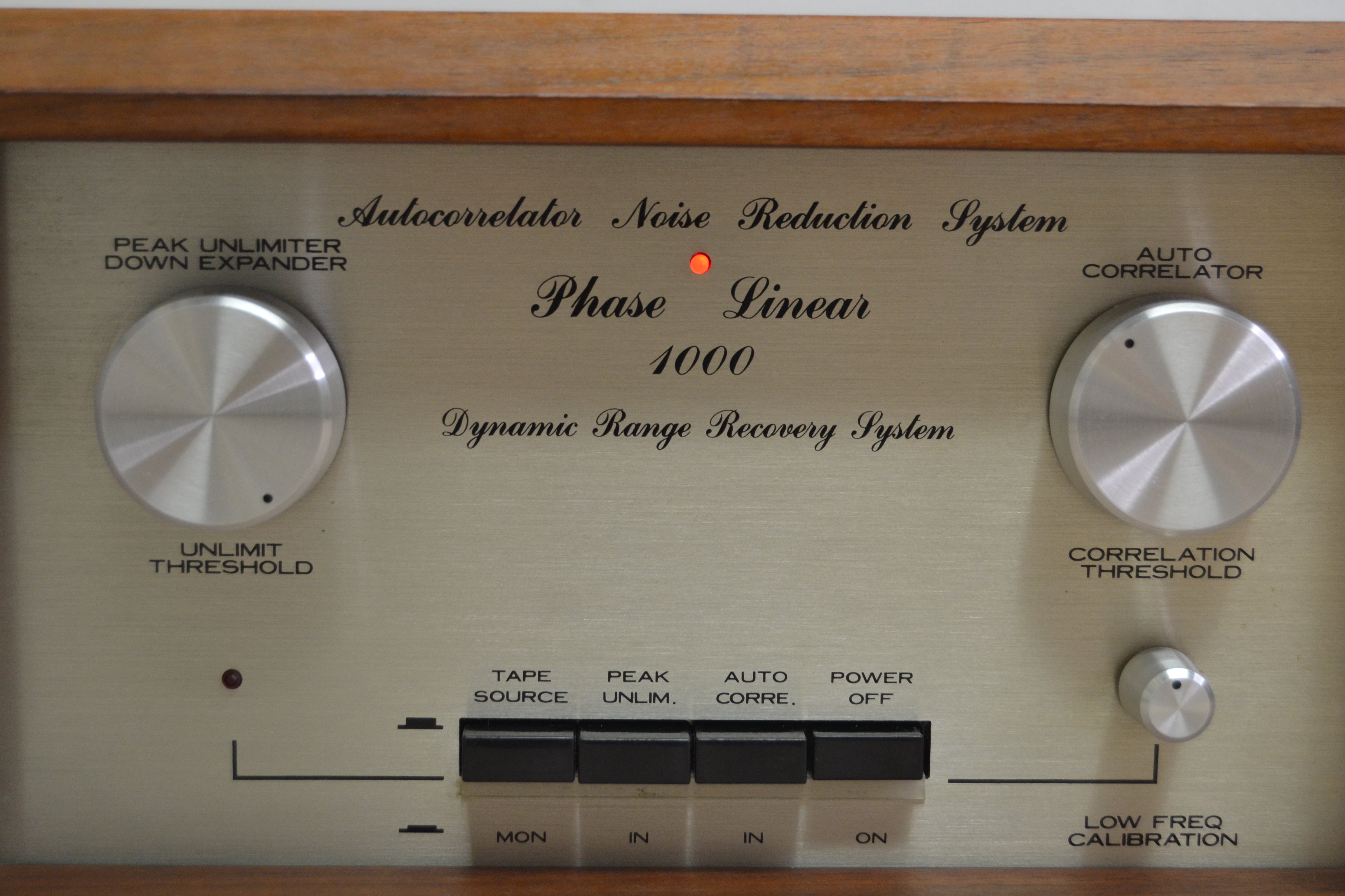 Phase Linear 1000  Autocorrelator Noise Reduction System (1976) * Fully Serviced
