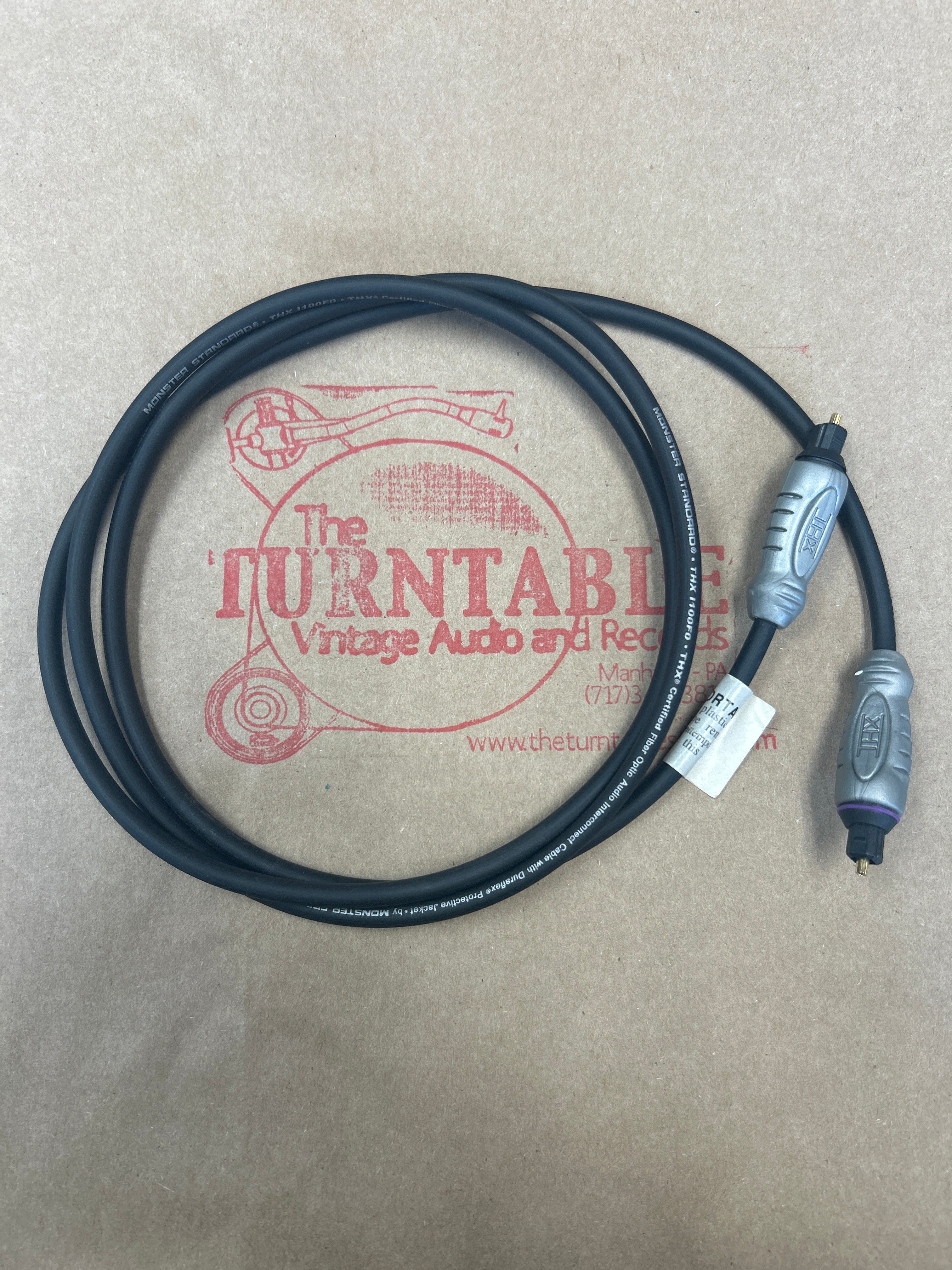 Monster Standard THX 1100 FO Optical Audio Cable (5ft)