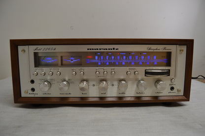 Marantz 2265B Stereo Receiver * 65W * Power Recapped * Fully Serviced * LED Lights * New Heiukko Hardwood Case