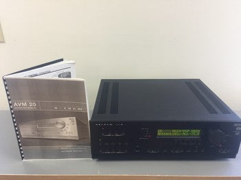 Anthem AVM 20 Stereo Preamplifier  * 2001 * Manual