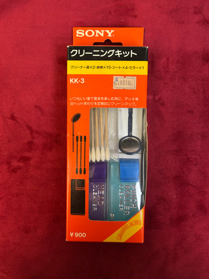 Sony Orange Boys KK-3 Head Cleaner Kit Japan