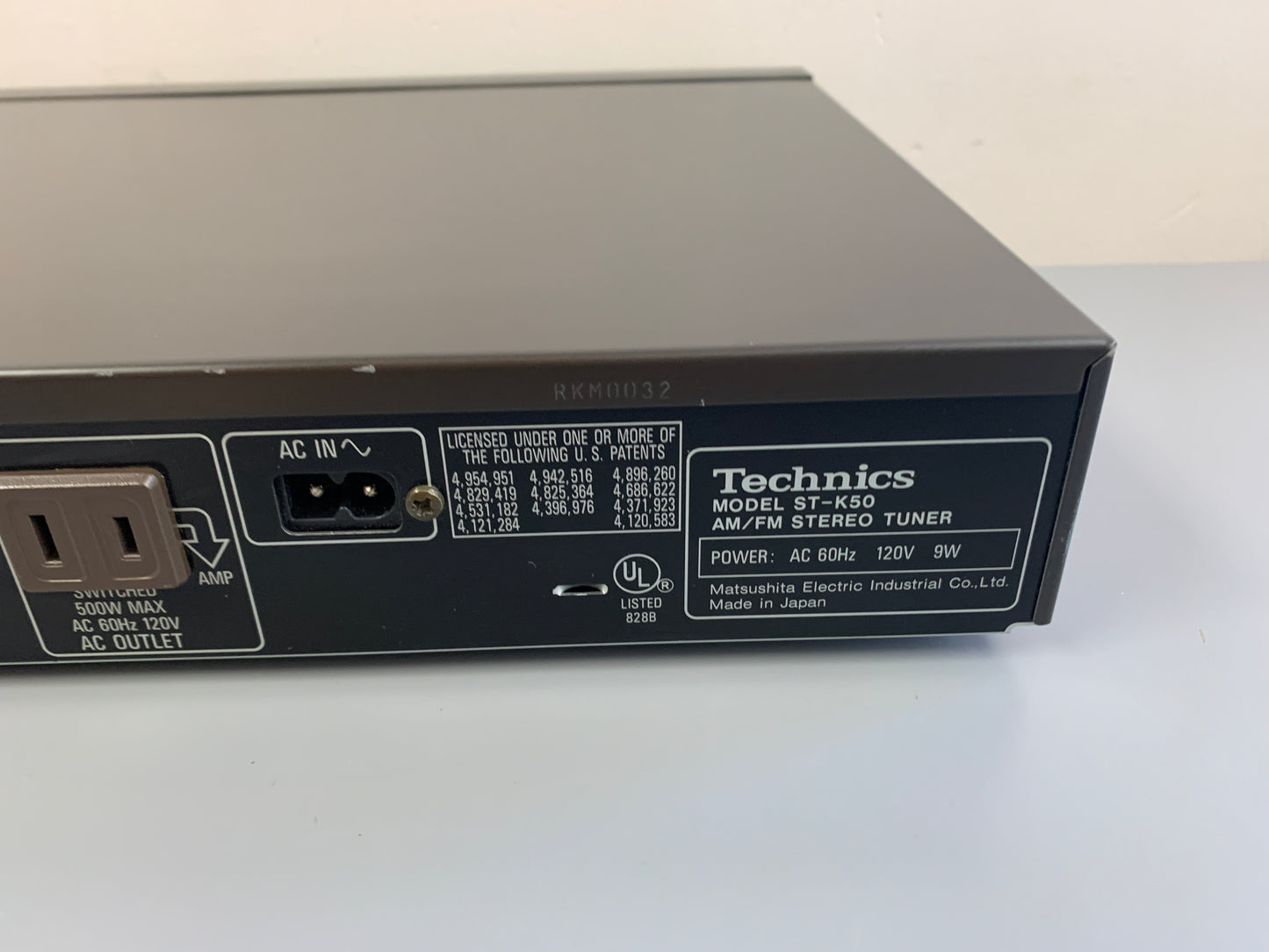 Technics ST-K50 Quartz Synthesised AM/FM Tuner