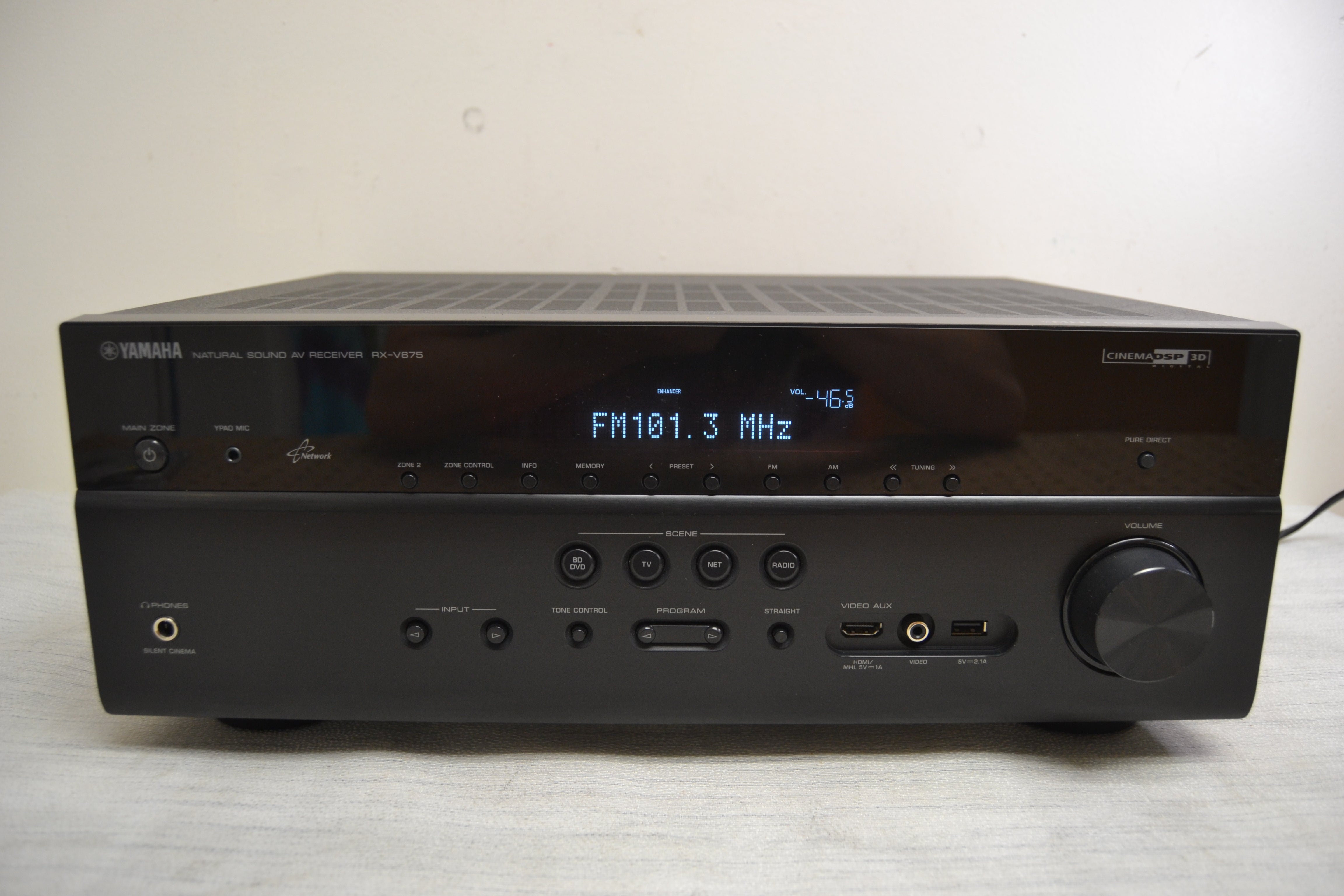 Yamaha RX-V675 Stereo Receiver * 90W RMS * Fully Serviced *