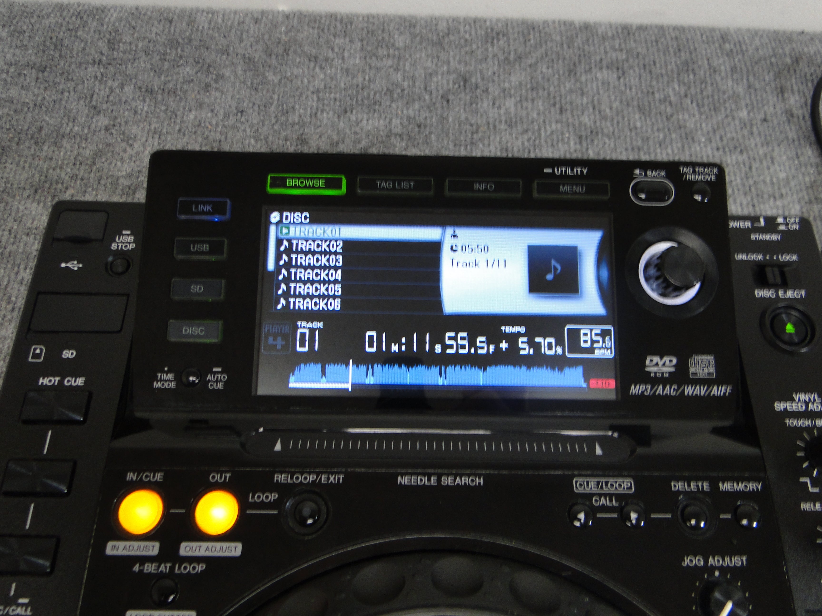 Amazon.co.jp: PERFORMANCE CD PLAYER CDJ-200 : 家電＆カメラ