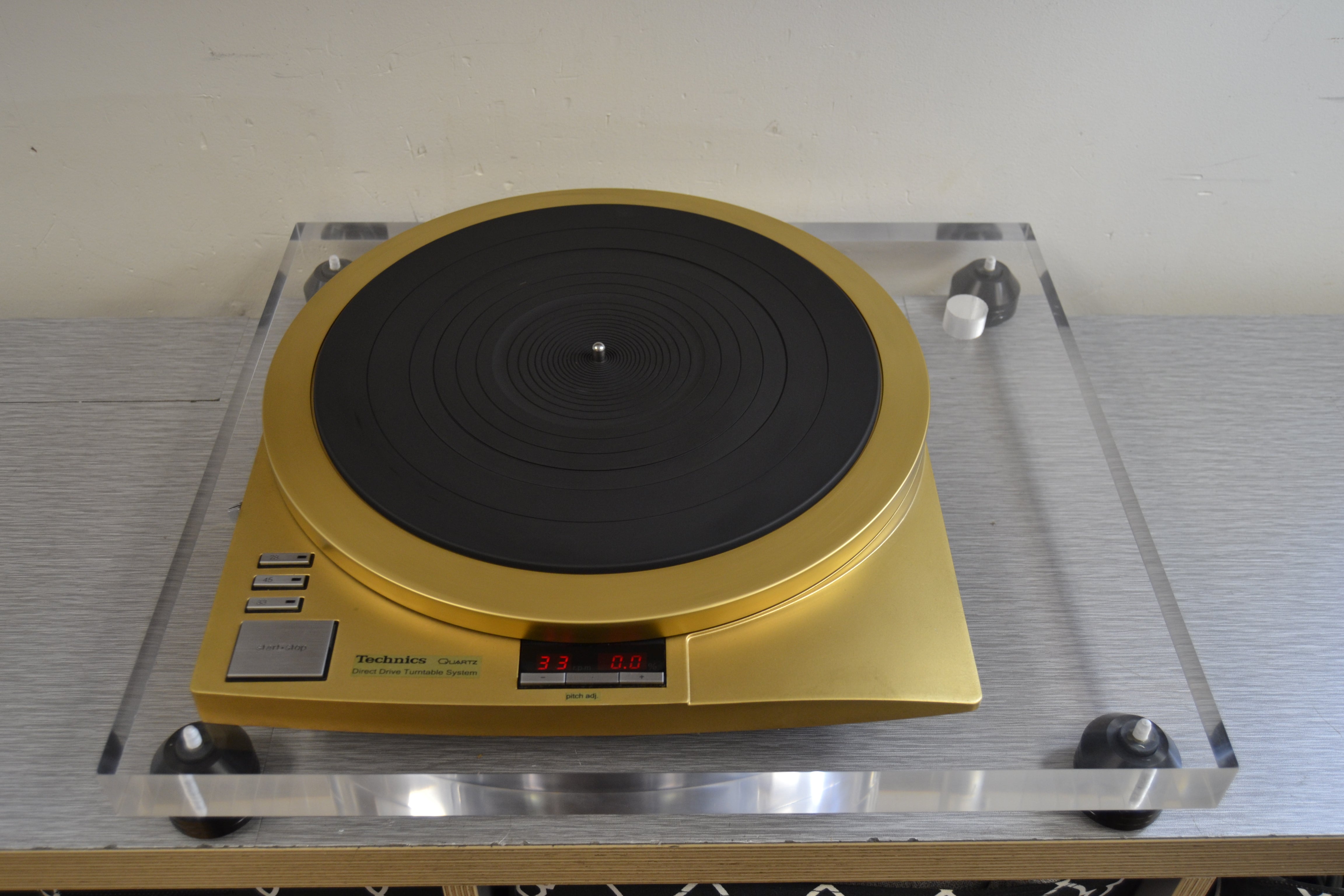 RARE Technics SP-15 Direct Drive Turntable GOLD - Custom Poly