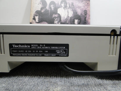 Technics SL-5 Linear Tracking Turntable